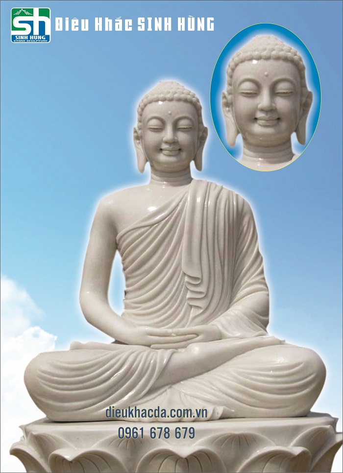 Phân Biệt Tượng Phật Thích Ca Và Phật A Di Đà - Điêu Khắc Đá