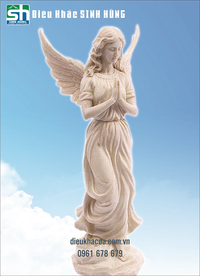 Tượng thiên thần | điêu khắc đá mỹ nghệ Đà Nẵng